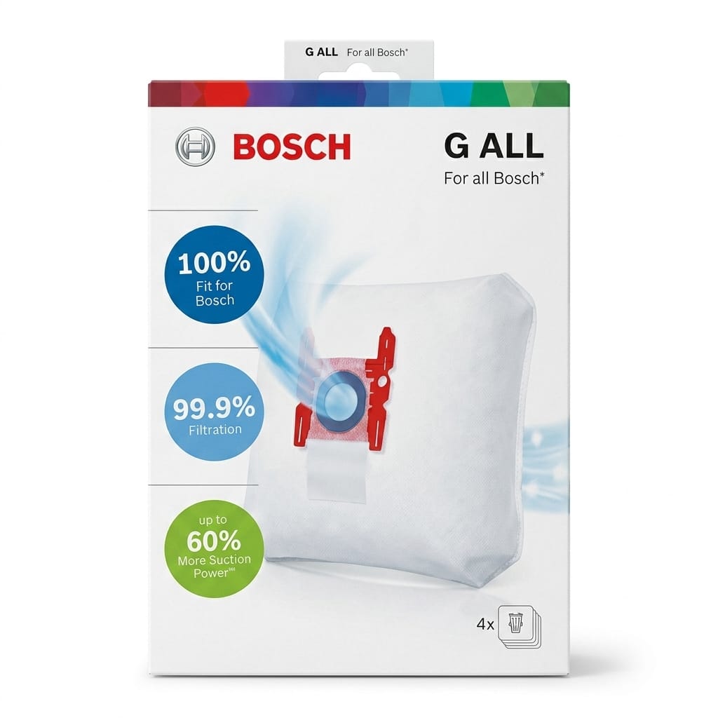 Bosch G All Kırmızı Sürgülü Toz Torba