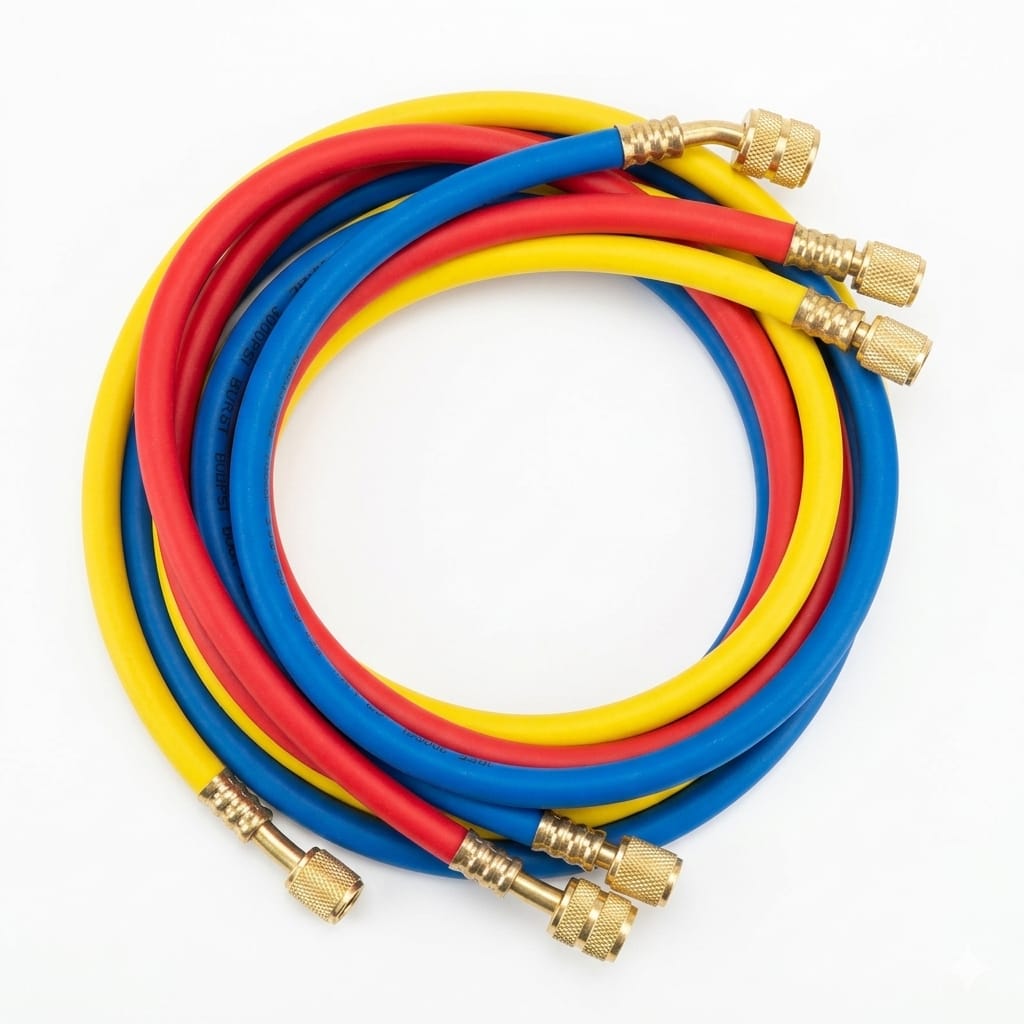 Gaz Şarj Hortumu 180 Cm 3Lü